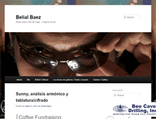 Tablet Screenshot of belialbaez.com